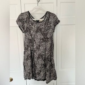 Urban Outfitters Shift Dress - black and grey dress, size small